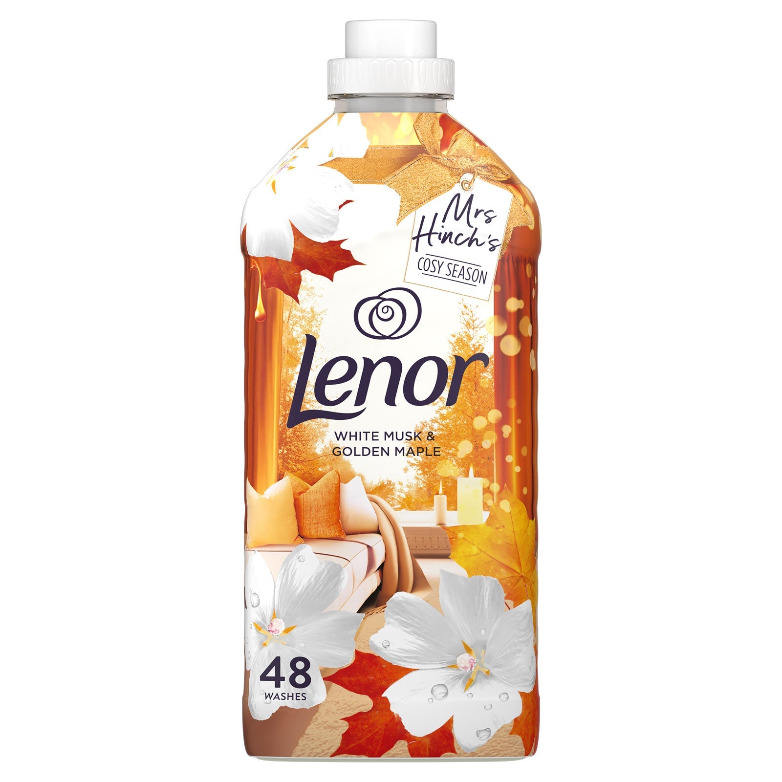 Lenor White Must & Golden Maple 48 Washes 1.584L | High Quality Cleaning Product Online - Product Image Lenor White Must & Golden Maple 48 Washes 1.584L | High Quality Cleaning Product Online - Product Image